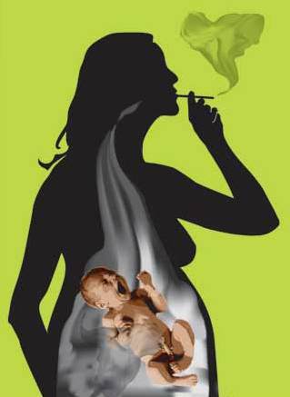курение беременных и его последствия